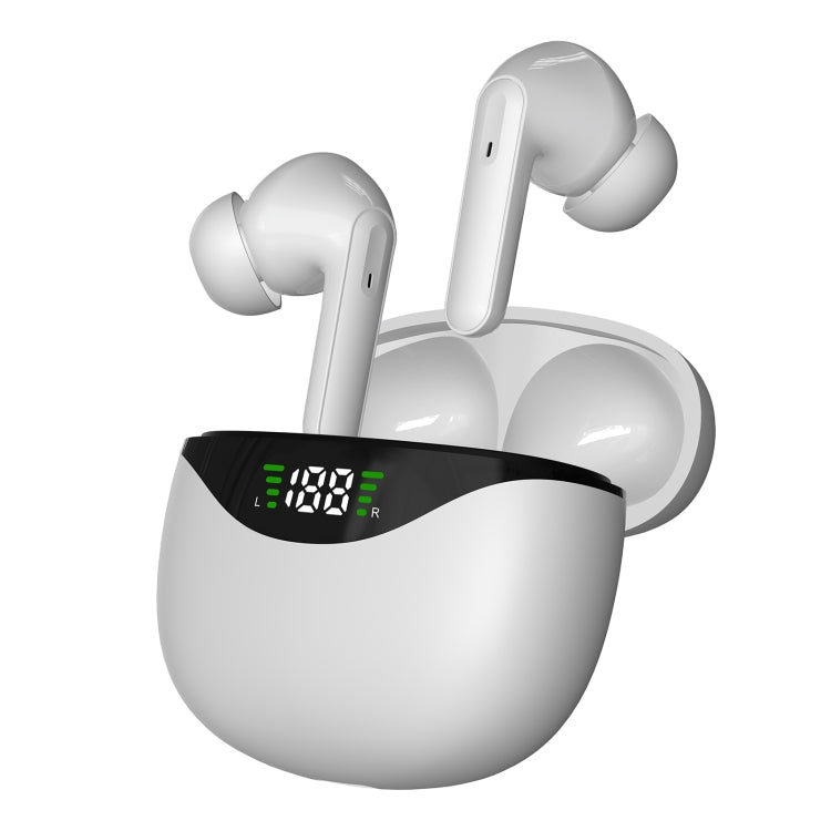 HAMTOD CS121 Stereo TWS Wireless Bluetooth Earphone(White) - TWS Earphone by HAMTOD | Online Shopping South Africa | PMC TechLife | Buy Now Pay Later Mobicred