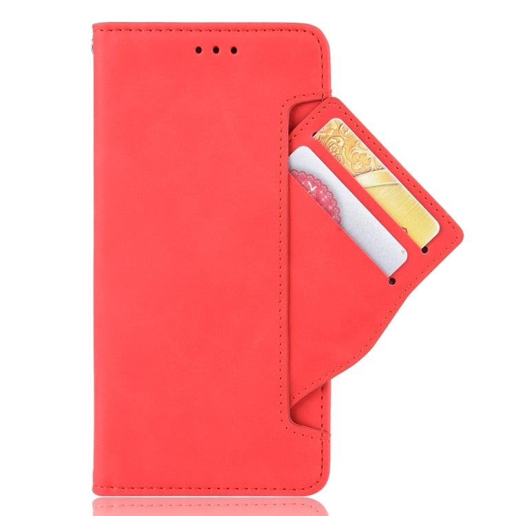 For iPhone 14 Pro Skin Feel Calf Texture Card Slots Leather Phone Case(Red) - free shipping - PMC TechLife - Order now!