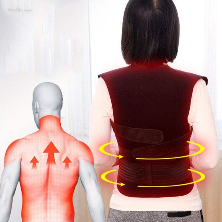 HailiCare Household Neck Back Waist Protector Waistcoat Warm Vest Protective Gear with Magnet Therapy, Size:XL - Corrector by PMC Jewellery | Online Shopping South Africa | PMC Jewellery