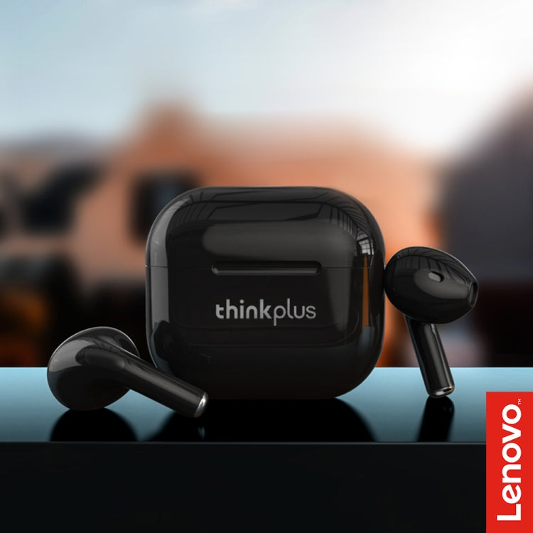 Lenovo LP40 TWS Wireless Bluetooth 5.1 Noise Reduction Earphone(Black) - TWS Earphone by Lenovo | Online Shopping South Africa | PMC Jewellery