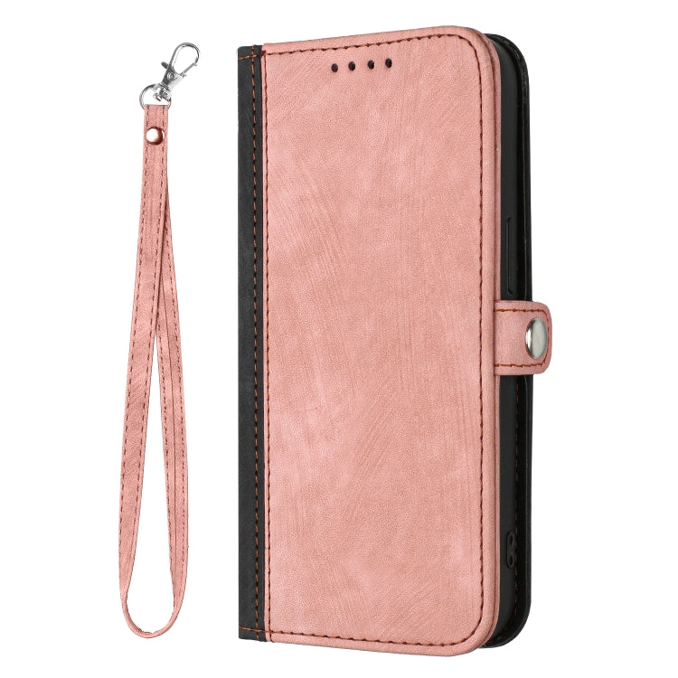 For Huawei Mate 10 Pro Side Buckle Double Fold Hand Strap Leather Phone Case(Pink) - free shipping - PMC TechLife - Order now!
