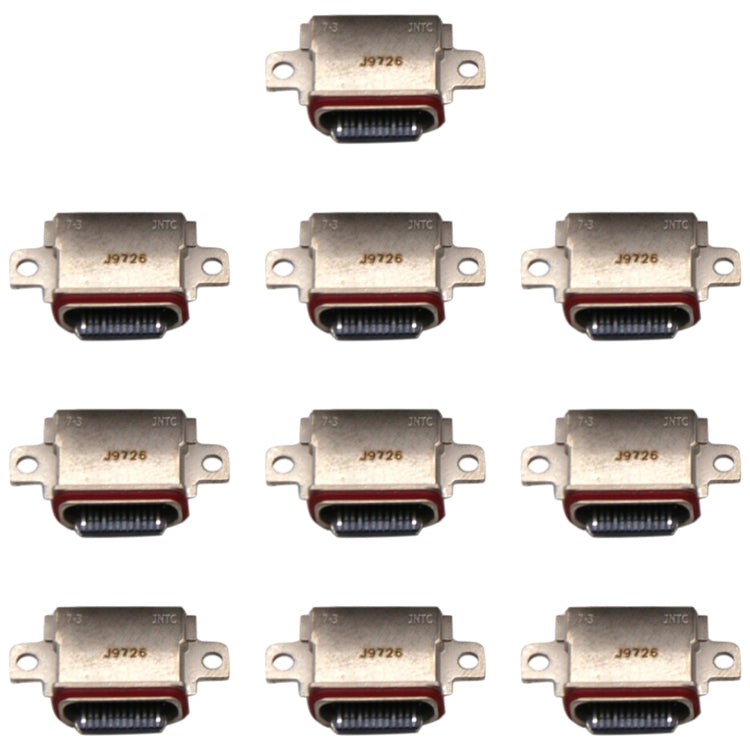 For Samsung Galaxy XCover Pro 10pcs Charging Port Connector - Single Tail Connector by PMC TechLife | Online Shopping South Africa | PMC TechLife