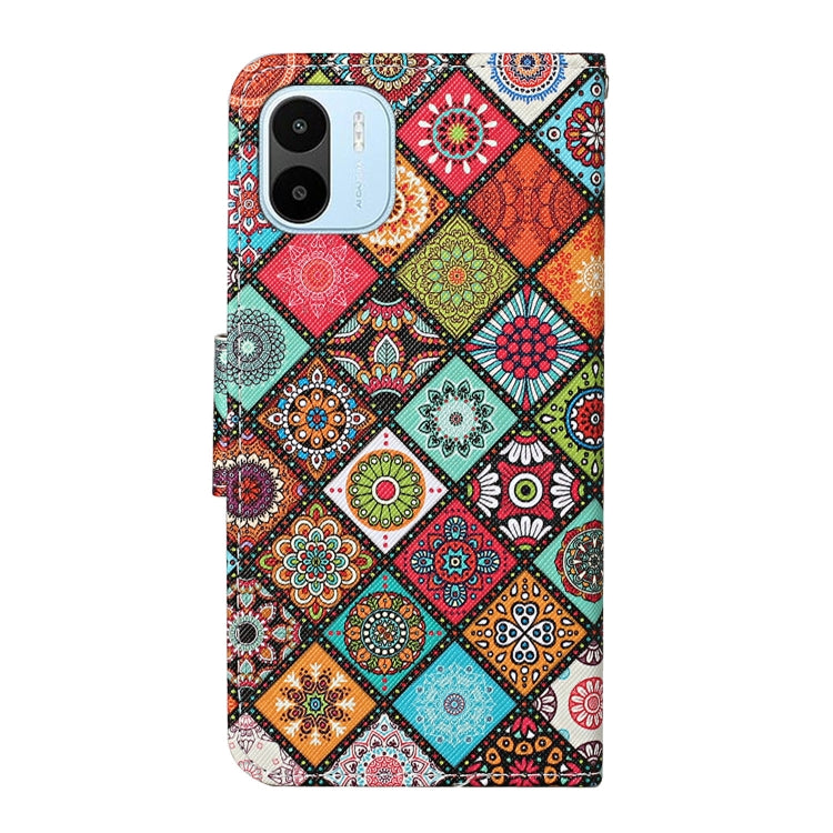 For Xiaomi Redmi A1 Colored Drawing Pattern Leather Phone Case(Ethnic Style) - Xiaomi Cases by PMC Jewellery | Online Shopping South Africa | PMC Jewellery