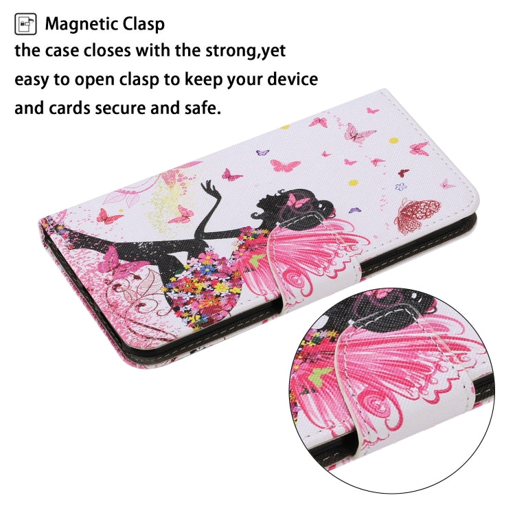 For Xiaomi Redmi A1 Colored Drawing Pattern Leather Phone Case(Dancing Girl) - Xiaomi Cases by PMC Jewellery | Online Shopping South Africa | PMC Jewellery