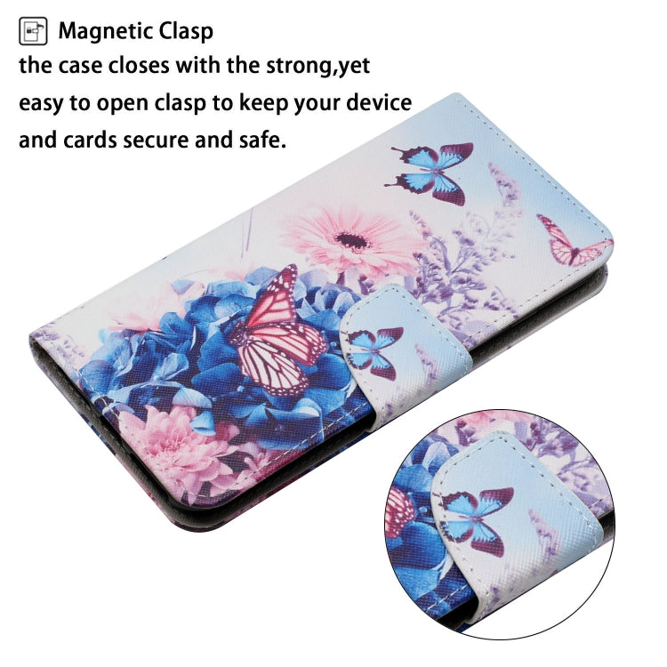 For Xiaomi Redmi A1 Colored Drawing Pattern Leather Phone Case(Purple Butterfly) - free shipping - PMC TechLife - Order now!