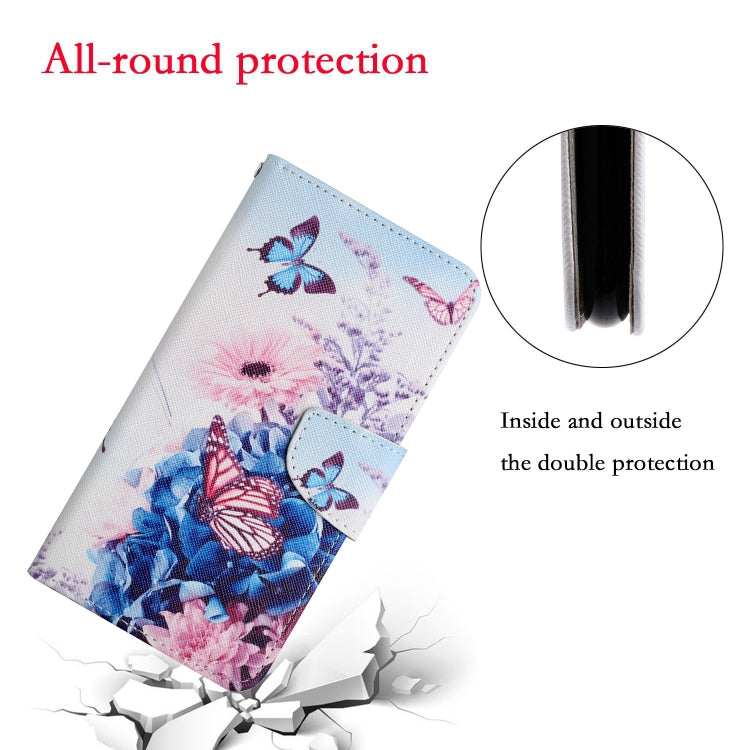 For Xiaomi Redmi A1 Colored Drawing Pattern Leather Phone Case(Purple Butterfly) - free shipping - PMC TechLife - Order now!