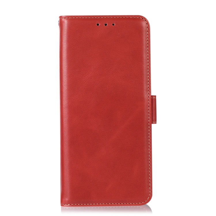 For Xiaomi Redmi Note 12 Pro 5G China Crazy Horse Top Layer Cowhide Leather Phone Case(Red) - Note 12 Pro Cases by PMC Jewellery | Online Shopping South Africa | PMC Jewellery