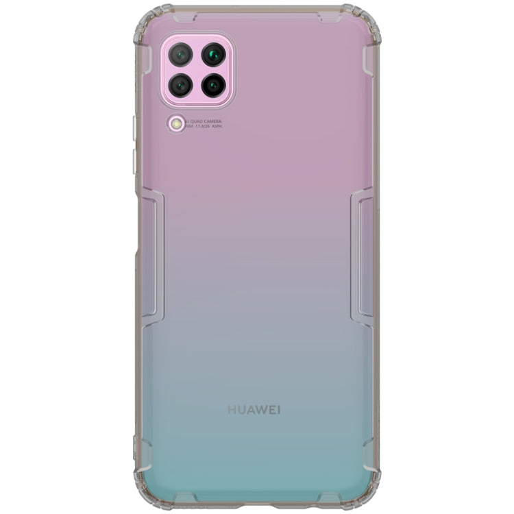 For Huawei nova 6SE NILLKIN Nature TPU Transparent Soft Case(Grey) - Huawei Cases by NILLKIN | Online Shopping South Africa | PMC Jewellery