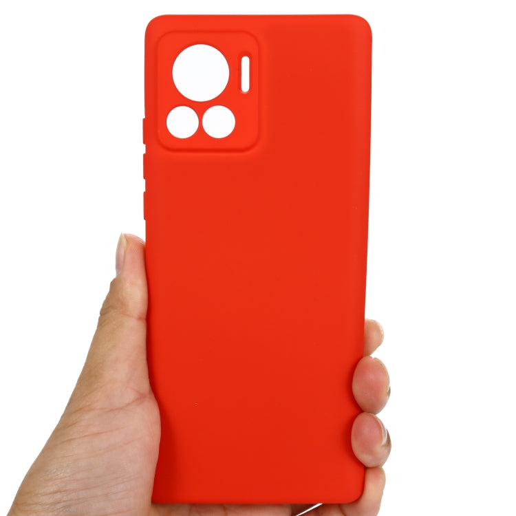 For Motorola Edge 30 Ultra / Moto X30 Pro Pure Color Liquid Silicone Shockproof Phone Case(Red) - Motorola Cases by PMC Jewellery | Online Shopping South Africa | PMC Jewellery