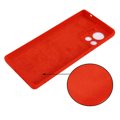 For Motorola Edge 30 Ultra / Moto X30 Pro Pure Color Liquid Silicone Shockproof Phone Case(Red) - Motorola Cases by PMC Jewellery | Online Shopping South Africa | PMC Jewellery