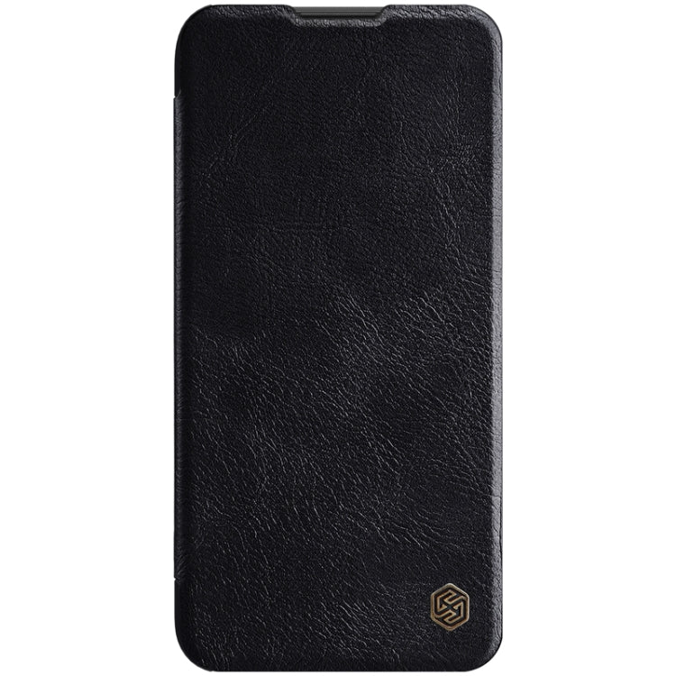 For Huawei nova 7i NILLKIN QIN Series Crazy Horse Texture Horizontal Flip Leather Case With Card Slot(Black) - Huawei Cases by NILLKIN | Online Shopping South Africa | PMC Jewellery