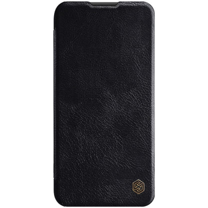 For Huawei nova 7i NILLKIN QIN Series Crazy Horse Texture Horizontal Flip Leather Case With Card Slot(Black) - Huawei Cases by NILLKIN | Online Shopping South Africa | PMC Jewellery