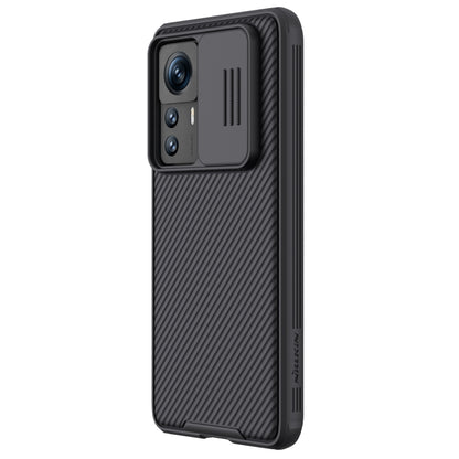 For Xiaomi 12T Pro NILLKIN CamShield Pro Series PC Full Coverage Phone Case(Black) - Xiaomi Cases by NILLKIN | Online Shopping South Africa | PMC Jewellery | Buy Now Pay Later Mobicred