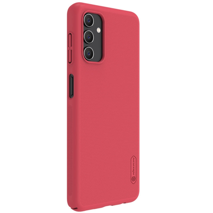 For Samsung Galaxy A04s NILLKIN Frosted PC Phone Case(Red) - Galaxy Phone Cases by NILLKIN | Online Shopping South Africa | PMC Jewellery