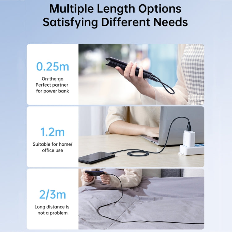 JOYROOM 2.4A USB to 8 Pin Surpass Series Fast Charging Data Cable, Length:1.2m(Black) - Normal Style Cable by JOYROOM | Online Shopping South Africa | PMC TechLife | Buy Now Pay Later Mobicred
