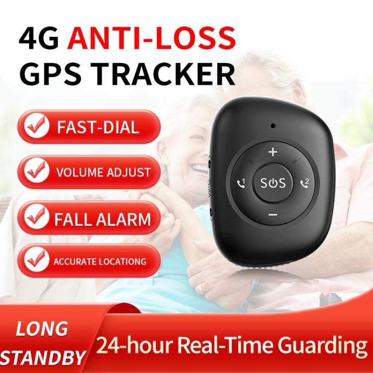 RF-V50 IP67 Waterproof 4G LTE 3G 2G GSM Elderly SOS Button Emergency Alarm GPS Tracker(Black) - Personal Tracker by PMC TechLife | Online Shopping South Africa | PMC TechLife | Buy Now Pay Later Mobicred