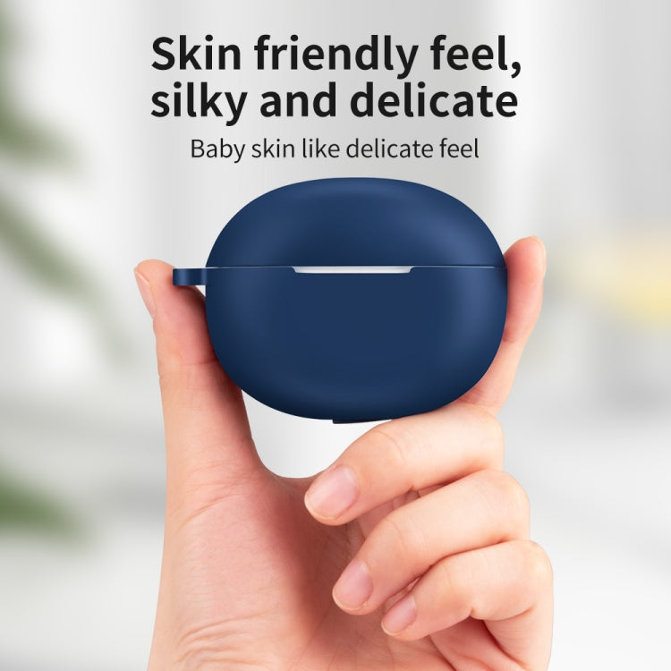 For Realme T100 Wireless Earphone Silicone Protective Case(Midnight Blue) - free shipping - PMC TechLife - Order now!
