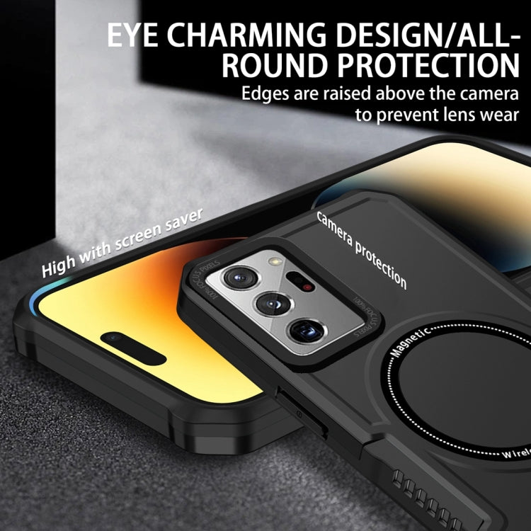 For Samsung Galaxy Note20 Ultra MagSafe Shockproof Armor Phone Case(Black) - free shipping - PMC TechLife - Order now!