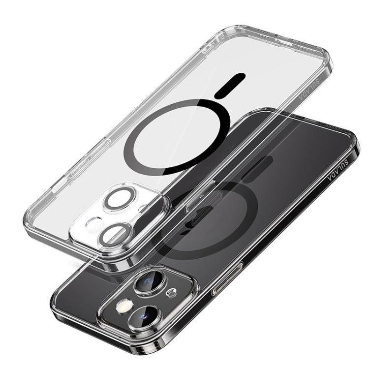 For iPhone 14 Plus SULADA Jingpin Series All-inclusive Lens Electroplated TPU Phone Case(Black) - iPhone 14 Plus Cases by SULADA | Online Shopping South Africa | PMC TechLife