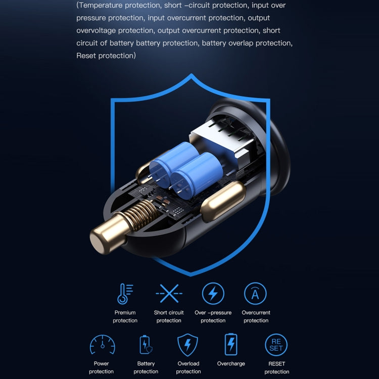 TOTUDESIGN 30W Car Fast Charging, Interface:USB-C / Typ-C + USB-C / Typ-C - Car Charger by TOTUDESIGN | Online Shopping South Africa | PMC Jewellery