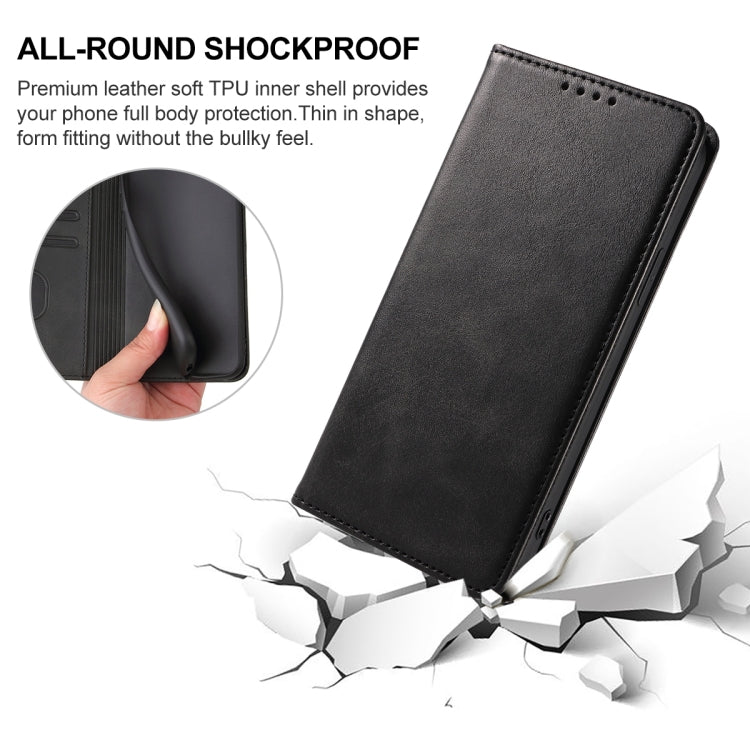 For Motorola Edge 30 Ultra Magnetic Closure Leather Phone Case(Black) - free shipping - PMC TechLife - Order now!