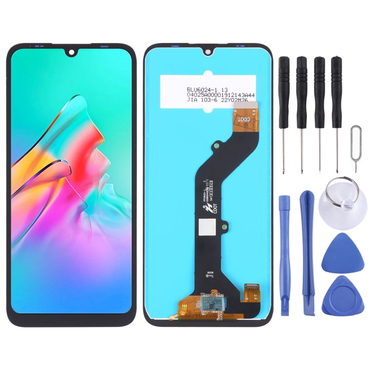 OEM LCD Screen For Tecno Pop 6 BE7 with Digitizer Full Assembly - free shipping - PMC TechLife - Order now!