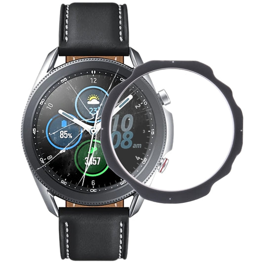 For Samsung Galaxy Watch3 45mm SM-R840 / R845 Original Front Screen Outer Glass Lens(Black) -  by PMC Jewellery | Online Shopping South Africa | PMC Jewellery