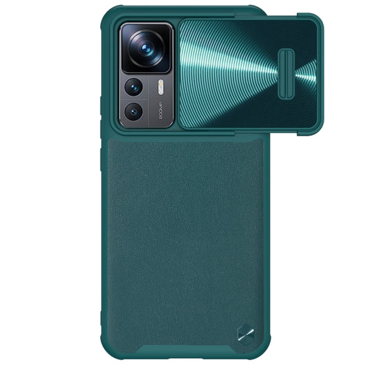 For Xiaomi 12T Pro NILLKIN PC + TPU Phone Case(Green) - Xiaomi Cases by NILLKIN | Online Shopping South Africa | PMC Jewellery