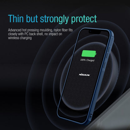 For Xiaomi 12T Pro NILLKIN 3D Textured Camshield PC + TPU Phone Case(Black) - Xiaomi Cases by NILLKIN | Online Shopping South Africa | PMC Jewellery | Buy Now Pay Later Mobicred