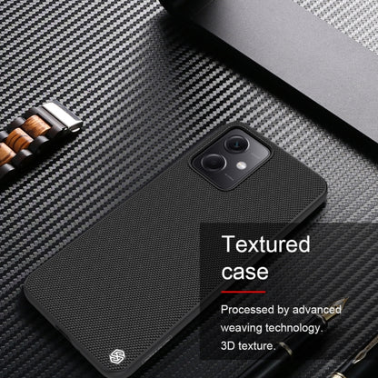 For Xiaomi Redmi Note 12 China NILLKIN Shockproof TPU + PC Textured Phone Case(Black) - Xiaomi Cases by NILLKIN | Online Shopping South Africa | PMC Jewellery | Buy Now Pay Later Mobicred