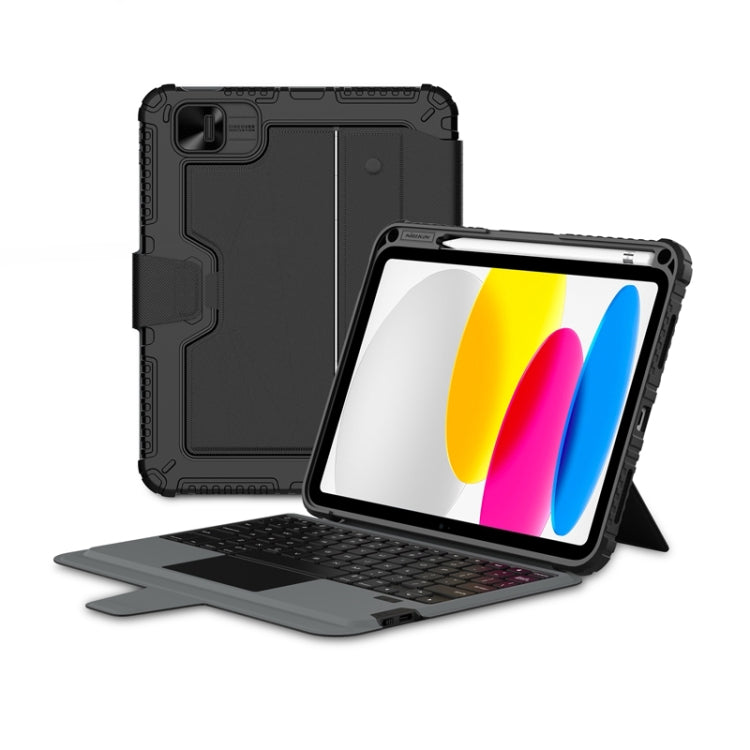 For iPad 10th Gen 10.9 2022 Nillkin Bumper Combo Keyboard Case - Universal by NILLKIN | Online Shopping South Africa | PMC Jewellery