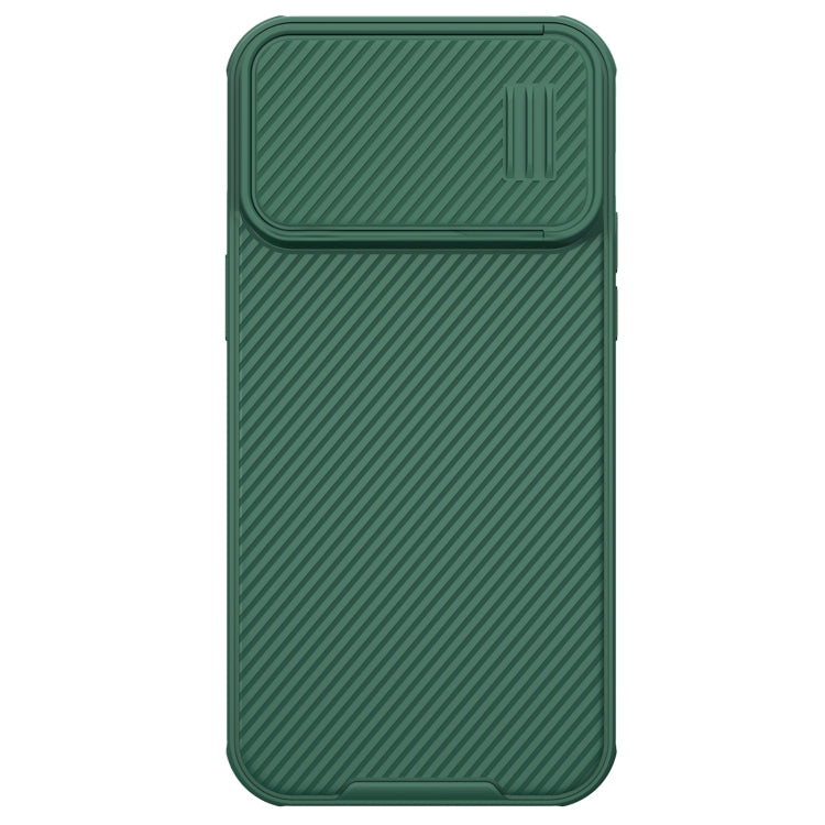 For iPhone 14 Pro Max NILLKIN CamShield S Magnetic Magsafe Case(Green) - iPhone 14 Pro Max Cases by NILLKIN | Online Shopping South Africa | PMC Jewellery