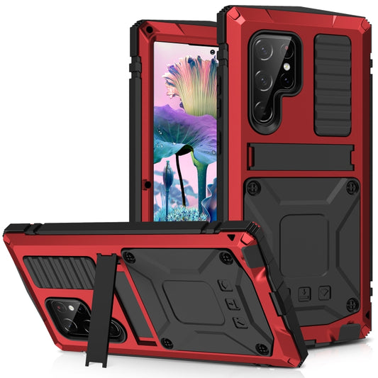 For Samsung Galaxy S23 Ultra 5G R-JUST Life Waterproof Dustproof Shockproof Phone Case(Red) - Galaxy S23 Ultra 5G Cases by R-JUST | Online Shopping South Africa | PMC Jewellery | Buy Now Pay Later Mobicred