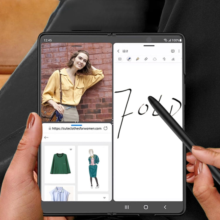 GKK Folding Screen Phone Dedicated Touch Capacitive Pen Stylus For Samsung Galaxy Z Fold2 5G/Z Fold3 5G/Z Fold4/S21/S21 FE 5G/S21+ 5G/S22 5G/S22+ 5G - Stylus Pen by GKK | Online Shopping South Africa | PMC Jewellery