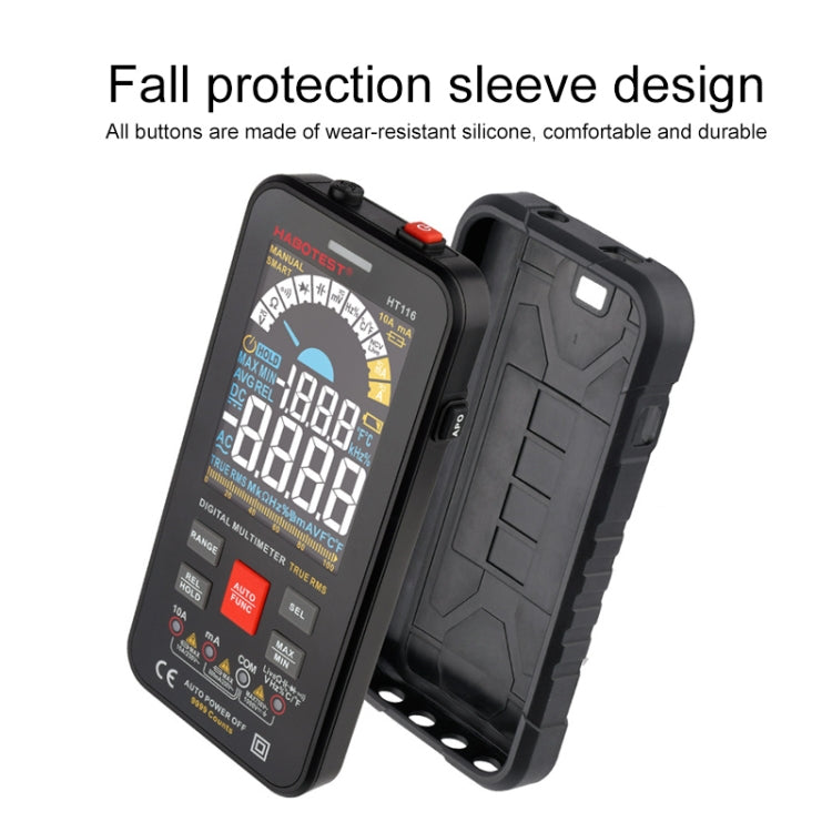 HABOTEST HT116 Large Screen Smart Automatic Digital Multimeter - free shipping - PMC TechLife - Order now!