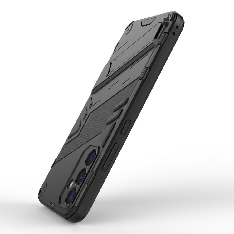 For Samsung Galaxy A34 5G Punk Armor 2 in 1 PC + TPU Phone Case(Black) - Galaxy Phone Cases by PMC TechLife | Online Shopping South Africa | PMC TechLife | Buy Now Pay Later Mobicred