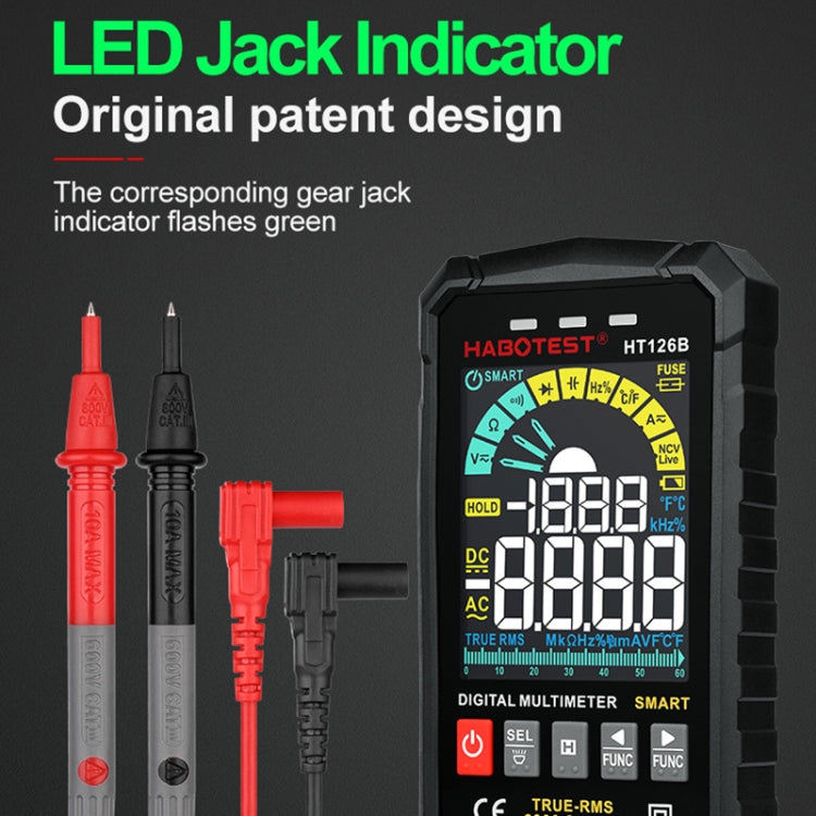 HABOTEST HT126B Digital High Precision Mini Multimeter - Digital Multimeter by HABOTEST | Online Shopping South Africa | PMC Jewellery | Buy Now Pay Later Mobicred