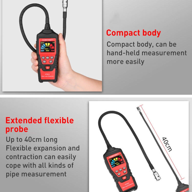 HABOTEST HT601A Combustible Gas Detector Thousand Battery Model without Numerical Display - Gas Monitor by HABOTEST | Online Shopping South Africa | PMC Jewellery | Buy Now Pay Later Mobicred