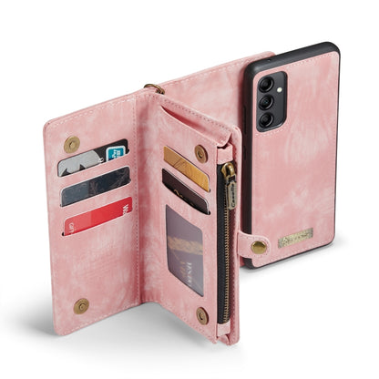 For Samsung Galaxy A14 5G CaseMe 008 Detachable Multifunctional Leather Phone Case(Pink) - Galaxy Phone Cases by CaseMe | Online Shopping South Africa | PMC Jewellery | Buy Now Pay Later Mobicred