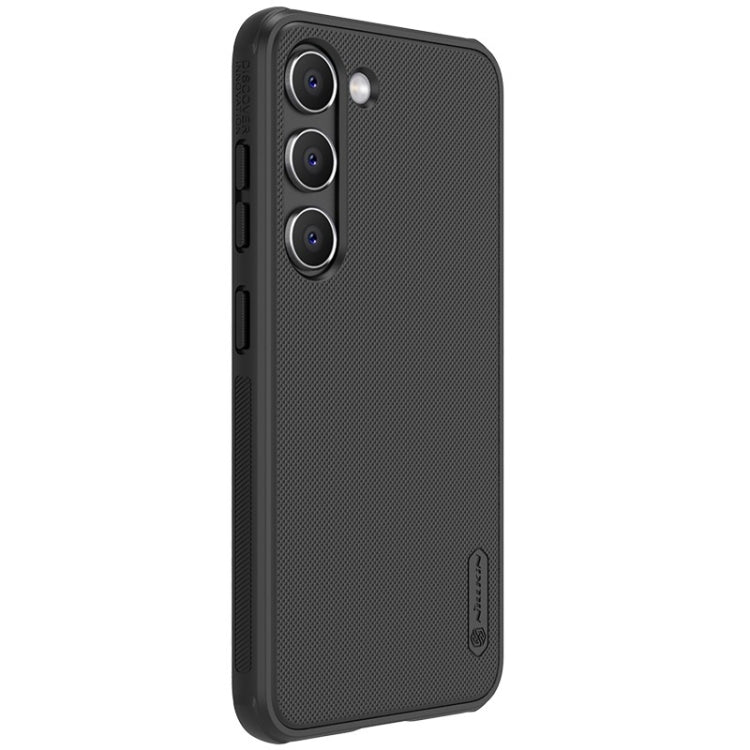 For Samsung Galaxy S23 5G NILLKIN Super Frosted Shield Pro PC + TPU Phone Case(Black) - Galaxy S23 5G Cases by NILLKIN | Online Shopping South Africa | PMC Jewellery