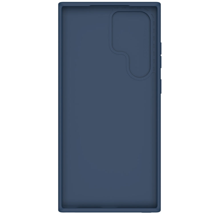 For Samsung Galaxy S23 Ultra 5G NILLKIN CamShield Liquid Silicone + PC Phone Case(Blue) - Galaxy S23 Ultra 5G Cases by NILLKIN | Online Shopping South Africa | PMC Jewellery