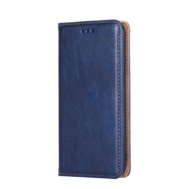 For TCL 405 / 406 / 408 Gloss Oil Solid Color Magnetic Leather Phone Case(Blue) - More Brand by PMC Jewellery | Online Shopping South Africa | PMC Jewellery