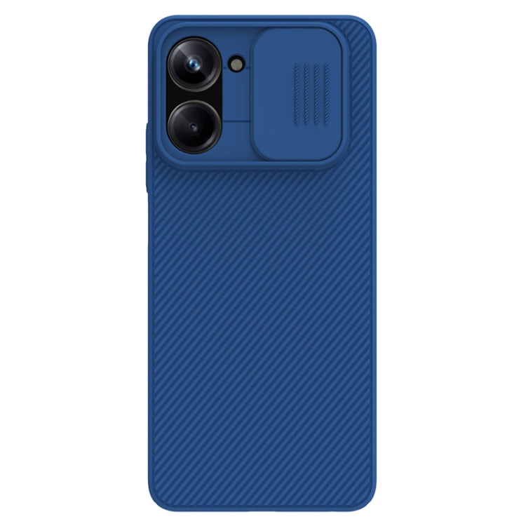 For Realme 10 Pro 5G NILLKIN Black Mirror Series Camshield PC Phone Case(Blue) - Realme 10 Pro Cases by NILLKIN | Online Shopping South Africa | PMC Jewellery