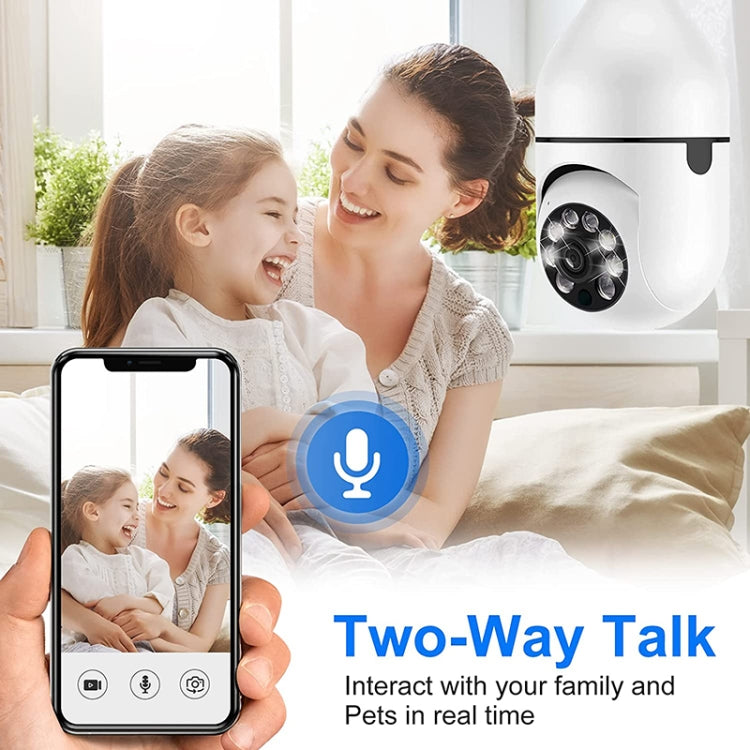 ESCAM 2.0MP 1080P Light Bulb WiFi Camera, Support IR Night Vision / Motion Detection / Two-way Voice - Light Bulb Camera by ESCAM | Online Shopping South Africa | PMC TechLife | Buy Now Pay Later Mobicred