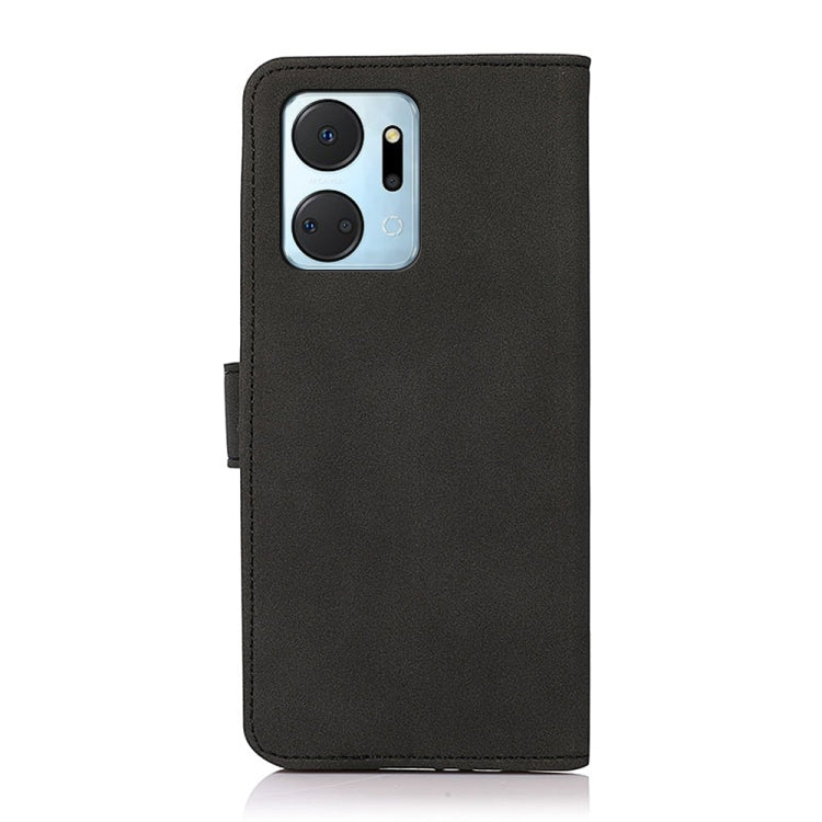 For Honor X7a 4G KHAZNEH Matte Texture Leather Phone Case(Black) - Honor Cases by PMC Jewellery | Online Shopping South Africa | PMC Jewellery