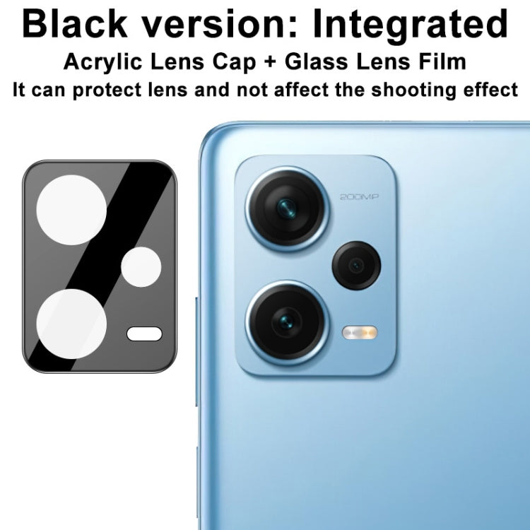 For Xiaomi Redmi Note 12 Pro+ 5G India imak High Definition Integrated Glass Lens Film Black Version -  by imak | Online Shopping South Africa | PMC Jewellery | Buy Now Pay Later Mobicred