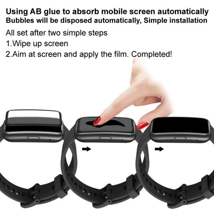 For OPPO Band 2 imak Plexiglass HD Watch Protective Film -  by imak | Online Shopping South Africa | PMC TechLife | Buy Now Pay Later Mobicred