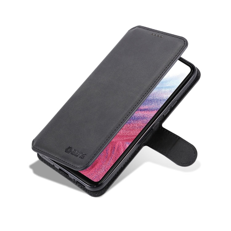 For Samsung Galaxy A54 5G AZNS Calf Texture Horizontal Flip Leather Phone Case(Black) - Galaxy Phone Cases by AZNS | Online Shopping South Africa | PMC Jewellery | Buy Now Pay Later Mobicred