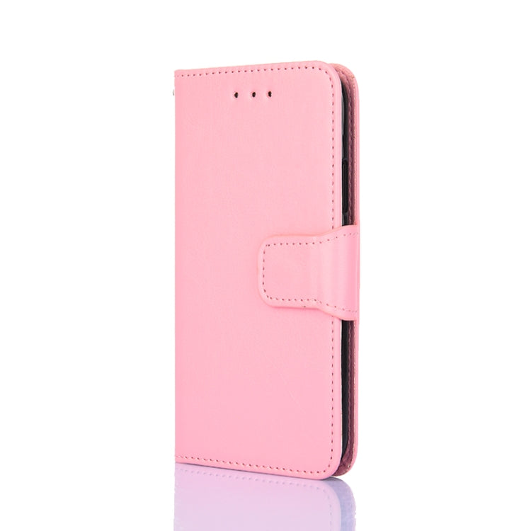 For OnePlus Ace 2/11R Crystal Texture Leather Phone Case(Pink) - OnePlus Cases by PMC Jewellery | Online Shopping South Africa | PMC Jewellery