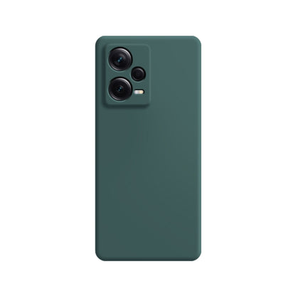 For Xiaomi Redmi Note 12 5G Global Imitation Liquid Silicone Phone Case(Dark Green) - Note 12 Cases by PMC Jewellery | Online Shopping South Africa | PMC Jewellery